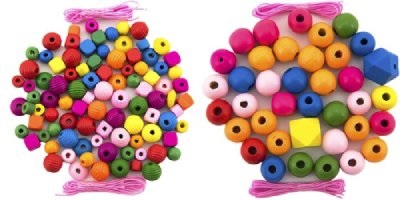 Karkötők készítése fa gyöngyfűző segítségével